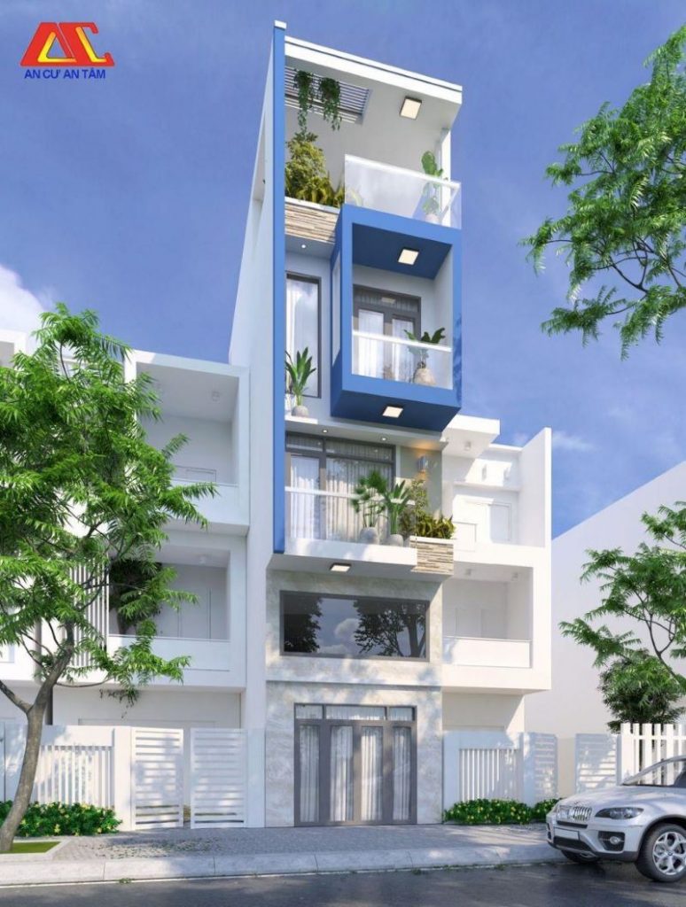 Thiết kế mẫu nhà phố 3 tầng đẹp hiện đại quận Tân Bình