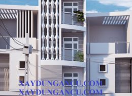 Khởi công xây dựng nhà phố tân tiến tại quận Tân Bình