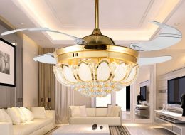 Top 20 mẫu quạt trần phòng khách đẹp và hiện đại nhất