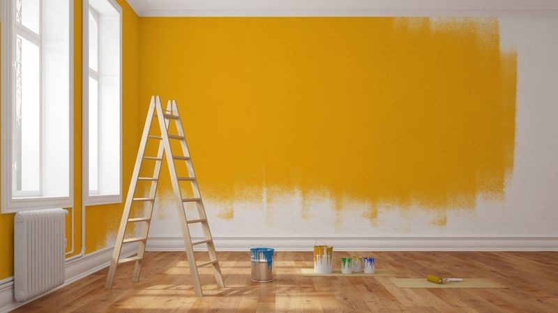 Chọn màu thích hợp cho quy trình sơn nhà