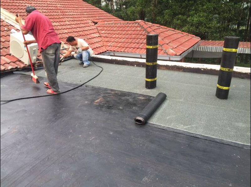 quy trình chống thấm sàn mái hiệu quả