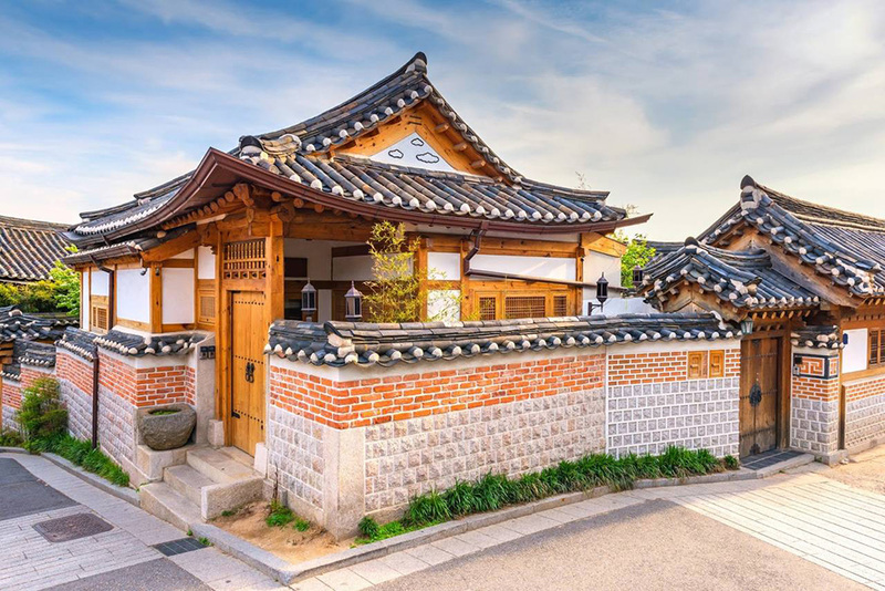biệt thự Hàn Quốc kiểu Hanok