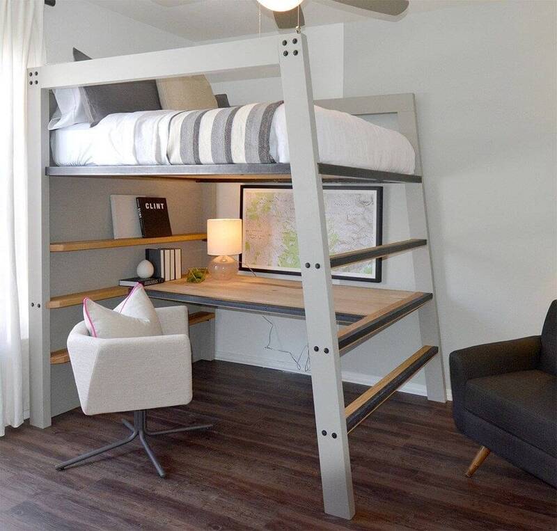 giường tầng với thiết kế thông minh