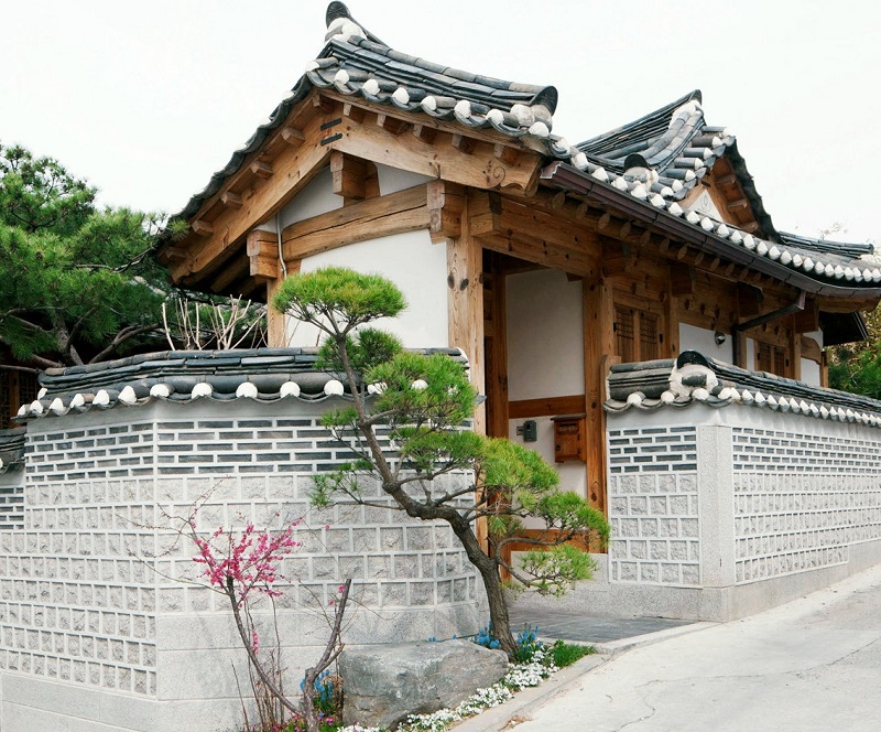 tìm hiểu về phong cách thiết kế biệt thự của người Hàn Quốc