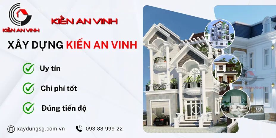 Công ty xây dựng Kiến An Vinh - một trong những công ty uy tin tại Quận 1