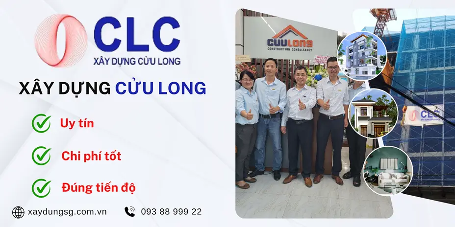 Công ty xây dựng Cử Long - một trong những công ty uy tín tại Quận 2