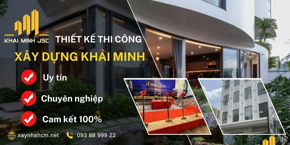 Công ty xây dựng Khải Minh - một trong những công ty uy tín tại Quận 5