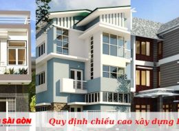 Quy định chiều cao xây dựng nhà ở Hà Nội [2022]